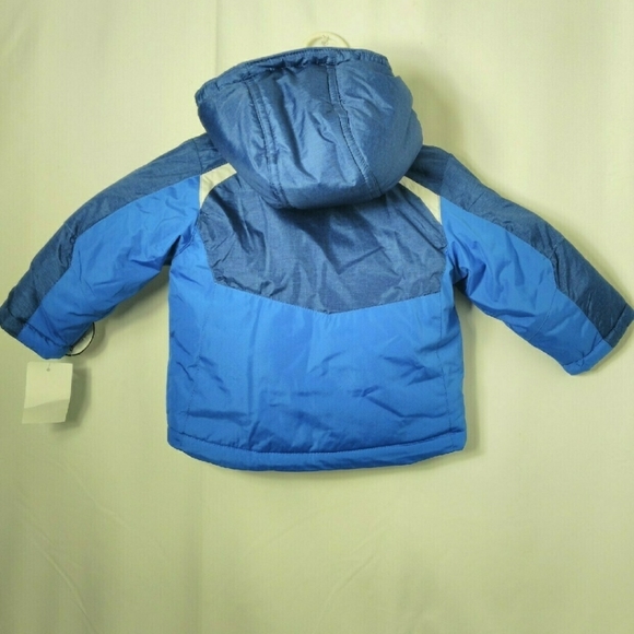 🆕 ZeroXposur Boys Infant Winter Coat Full Zip Hooded Fleece Lined NWT SZ 12M - Picture 4 of 11
